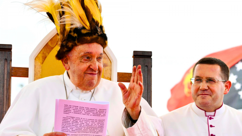 Папа Франциск вдохновляет молодежь в Папуа – Новой Гвинее